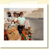 Pit stop, or Camel Stop on our way to the Mount of Olives, Oct 2009 